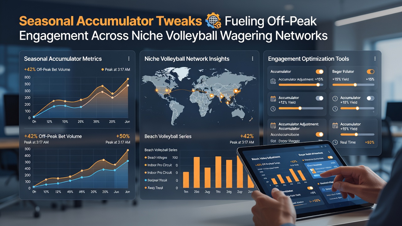 Mobile screen displaying volleyball accumulator bets with seasonal boost notifications during off-peak hours